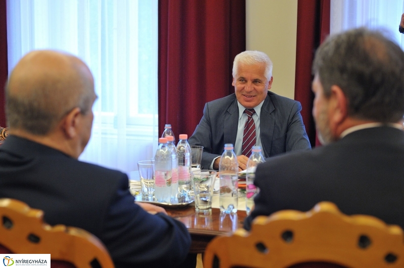 Lengyel delegáció Nyíregyházán - fotó Szarka Lajos