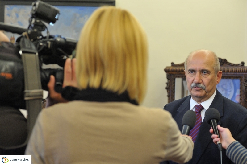 Lengyel delegáció Nyíregyházán - fotó Szarka Lajos