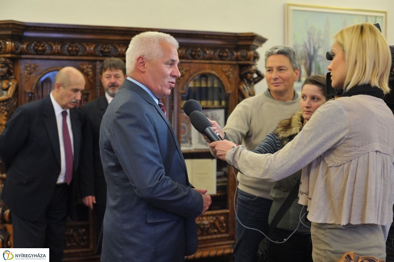 Lengyel delegáció Nyíregyházán - fotó Szarka Lajos