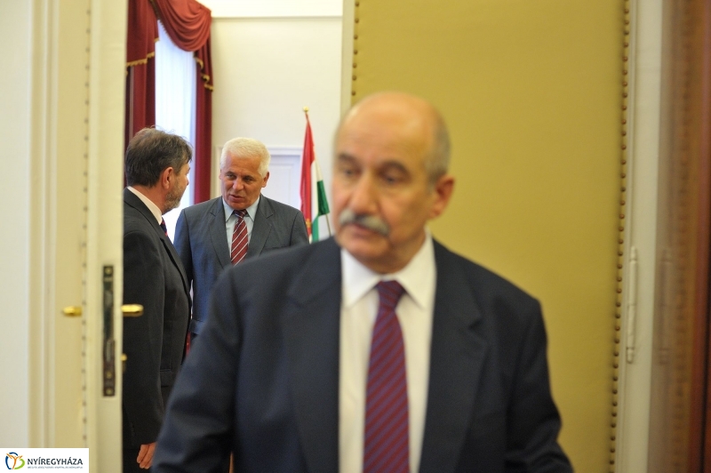 Lengyel delegáció Nyíregyházán - fotó Szarka Lajos