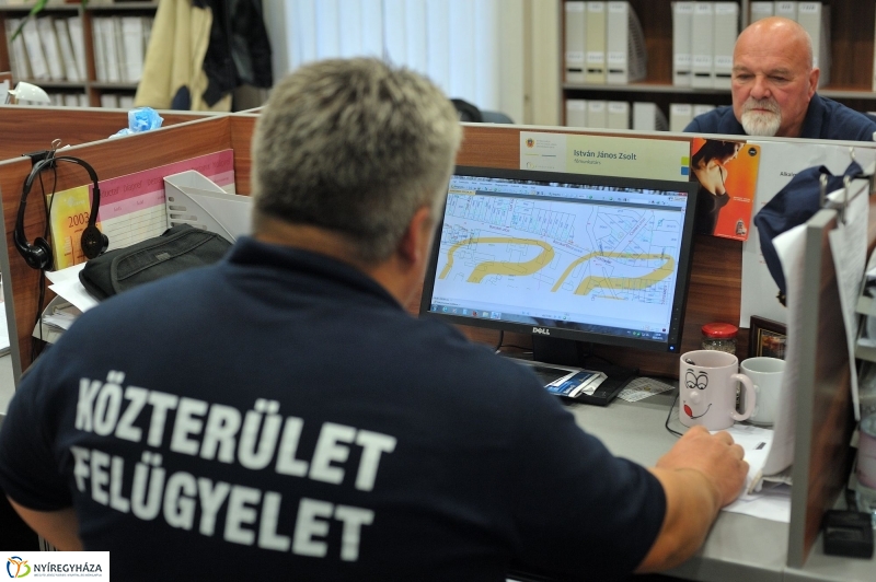 Közterület Felügyeleti iroda Nyíregyházán - fotó Szarka Lajos