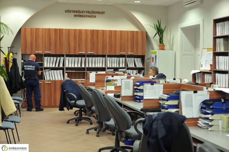 Közterület Felügyeleti iroda Nyíregyházán - fotó Szarka Lajos