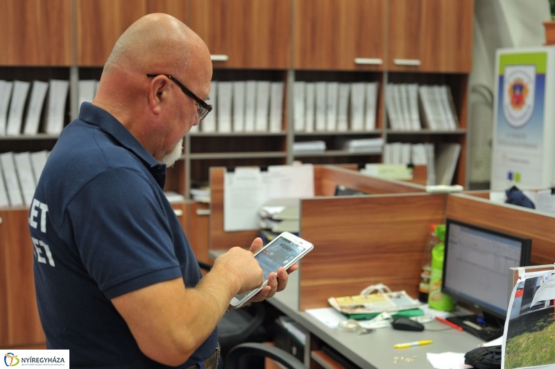 Közterület Felügyeleti iroda Nyíregyházán - fotó Szarka Lajos