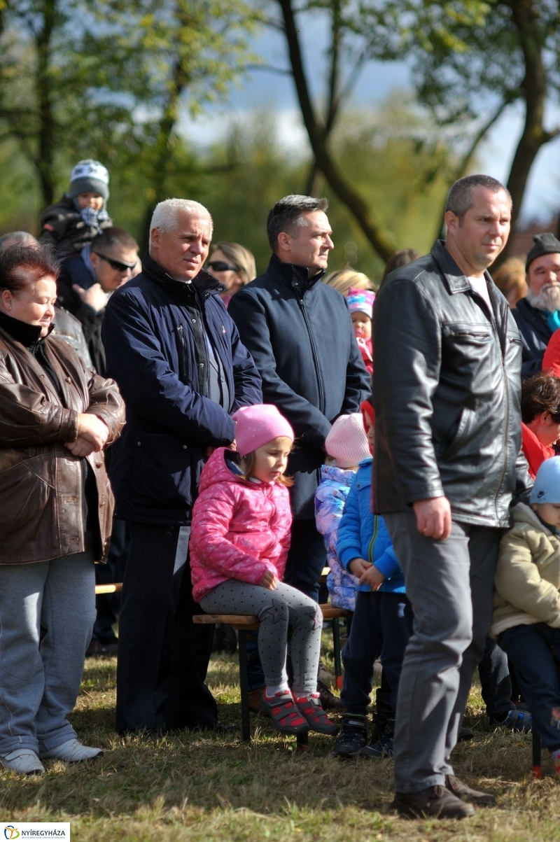 Faültetés az Újélet-fa Ligetben - fotó Szarka Lajos