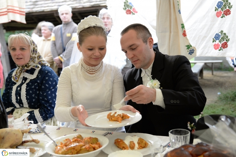 Tirpák lakodalom a Múzeumfaluban