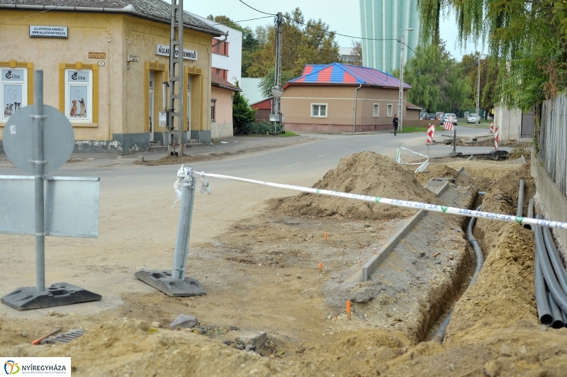 Munkálatok a Kígyó utcán 3 - fotó Szarka Lajos