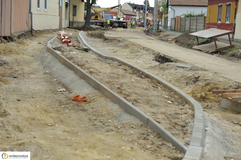 Munkálatok a Kígyó utcán 3 - fotó Szarka Lajos