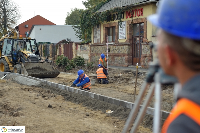 Munkálatok a Kígyó utcán 3 - fotó Szarka Lajos