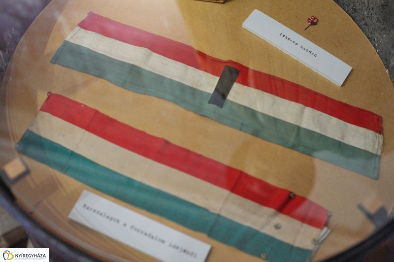 Kiállítás 1956-ról a múzeumban - fotó Szarka Lajos