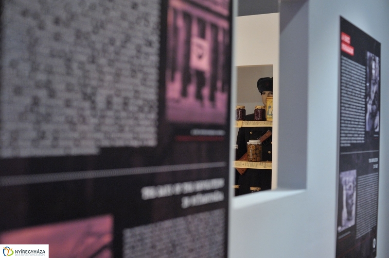 Kiállítás 1956-ról a múzeumban - fotó Szarka Lajos