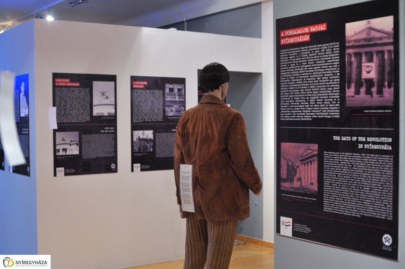 Kiállítás 1956-ról a múzeumban - fotó Szarka Lajos