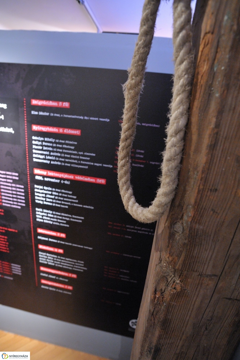 Kiállítás 1956-ról a múzeumban - fotó Szarka Lajos