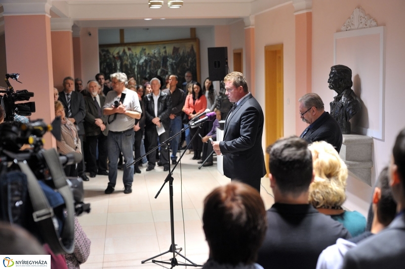 Kiállítás 1956-ról a múzeumban - fotó Szarka Lajos