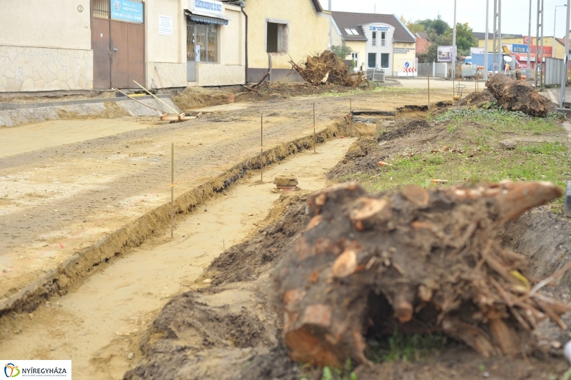 Munkálatok a Kígyó utcán 4 - fotó Szarka Lajos