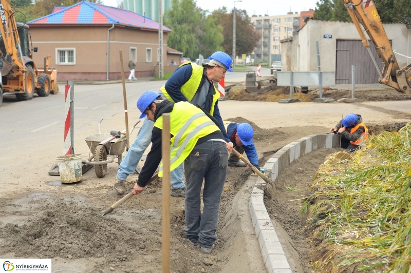 Munkálatok a Kígyó utcán 4 - fotó Szarka Lajos