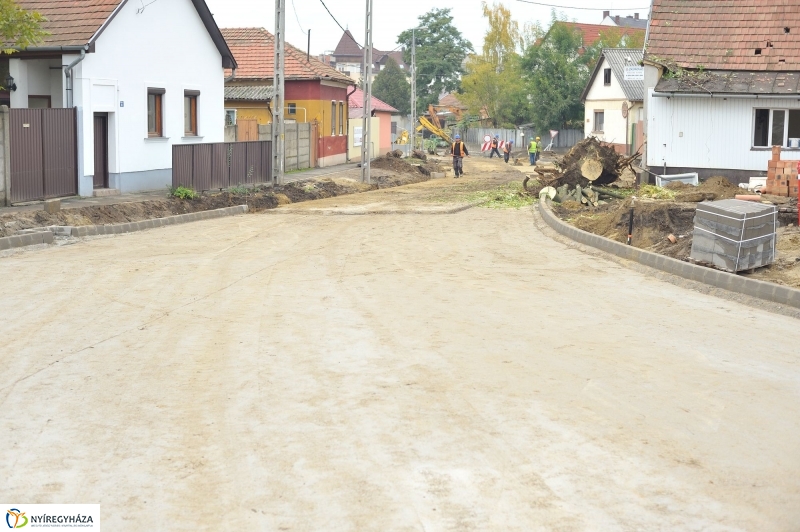 Munkálatok a Kígyó utcán 4 - fotó Szarka Lajos