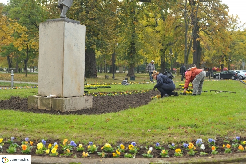 Park gondozás Sóstón - fotó Szarka Lajos
