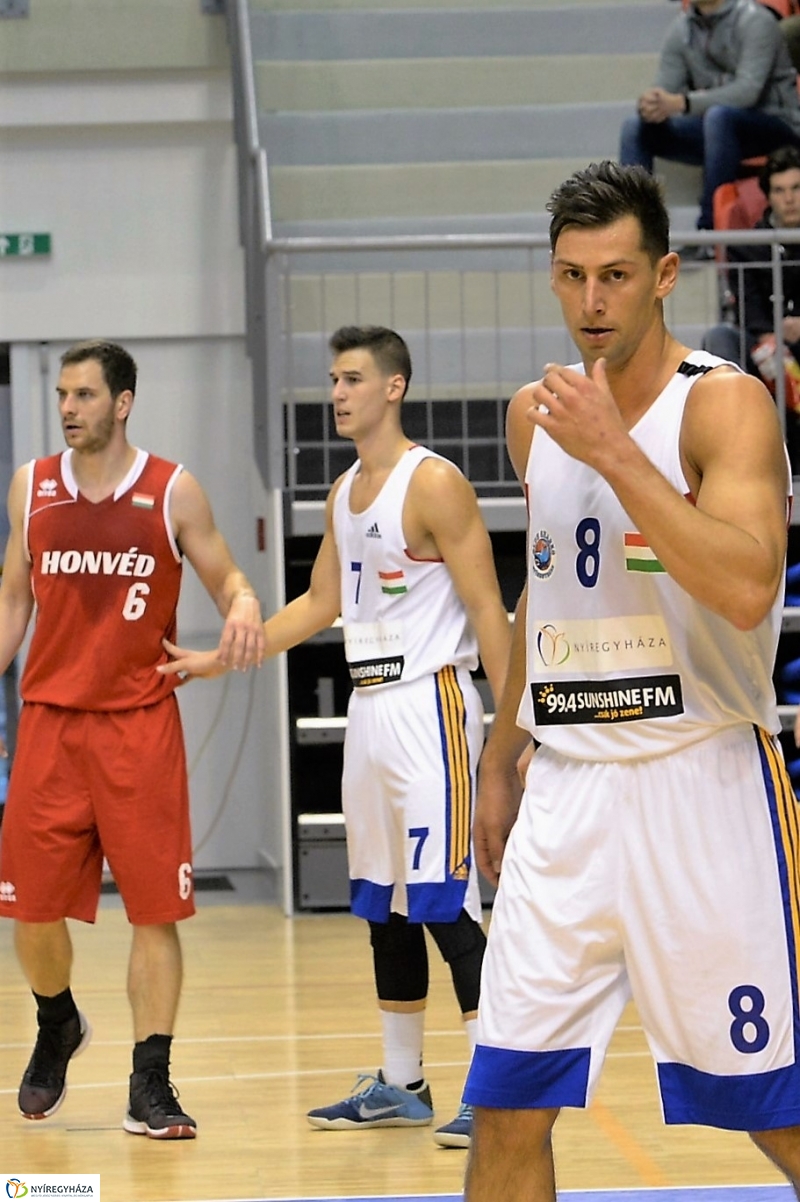  Nyíregyháza Blue Sharks-Honvéd kosárlabda mérkőzés