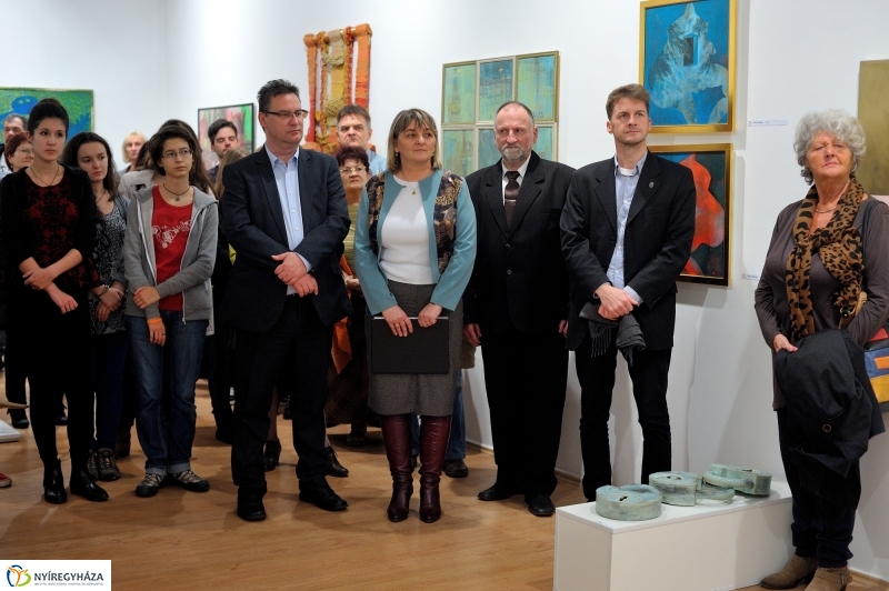 Művésztanárok közös tárlata - fotó Szarka Lajos