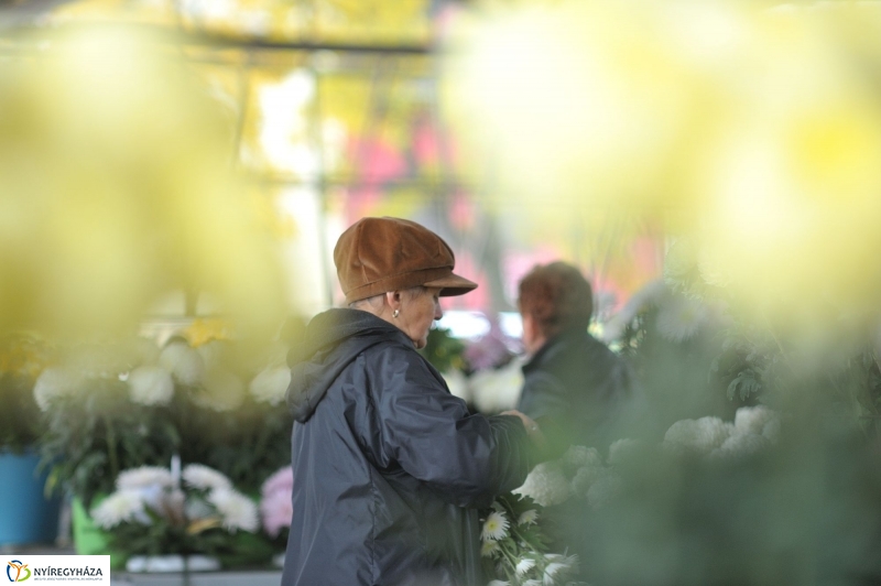 Búza téri piac ősszel - fotó Szarka Lajos