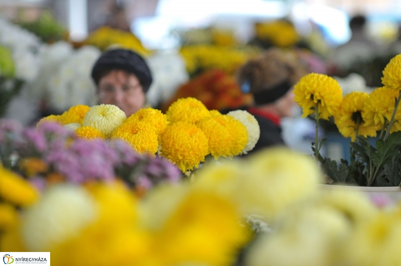 Búza téri piac ősszel - fotó Szarka Lajos