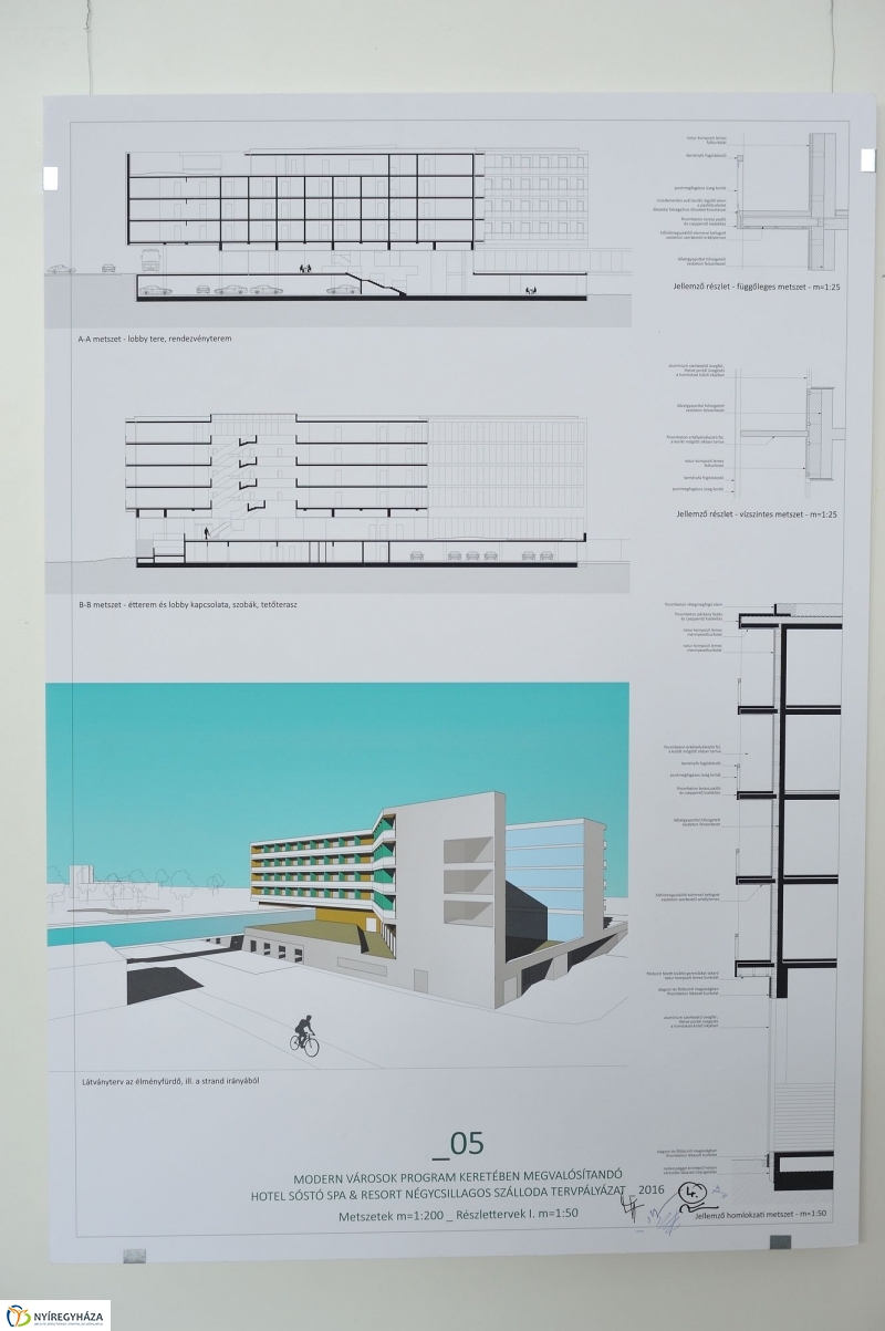 Hotel Sóstó Spa látványtervei - fotó Szarka Lajos