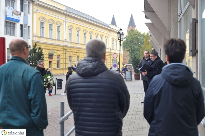 Nyíregyházi elhurcolt postásokra emlékeztek - fotó Szarka Lajos