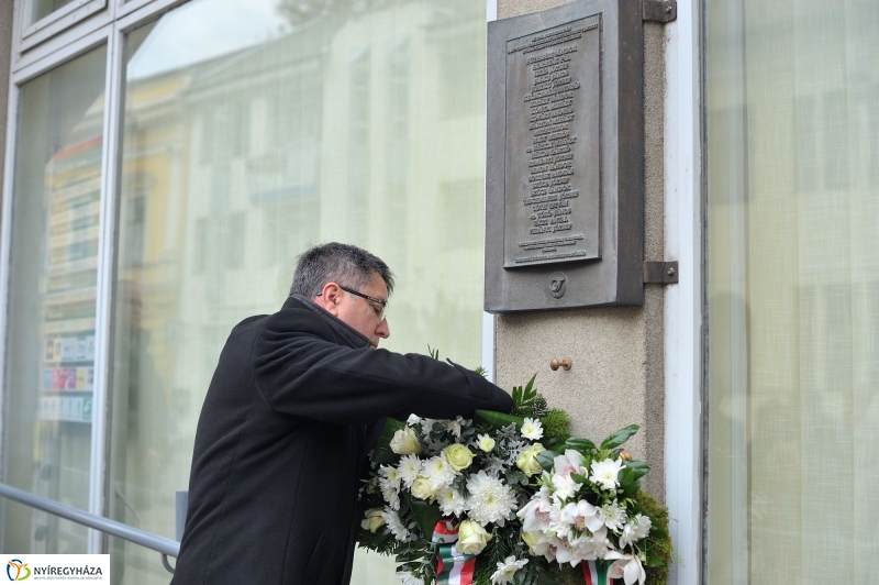 Nyíregyházi elhurcolt postásokra emlékeztek - fotó Szarka Lajos