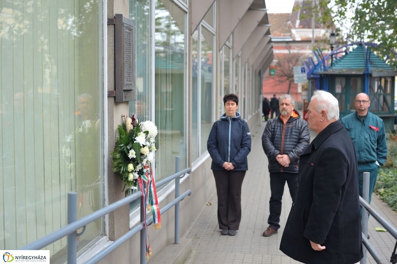 Nyíregyházi elhurcolt postásokra emlékeztek - fotó Szarka Lajos