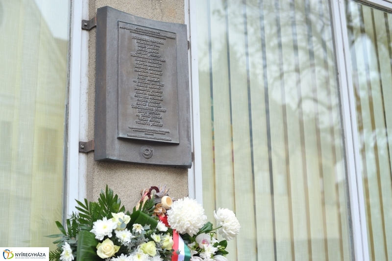 Nyíregyházi elhurcolt postásokra emlékeztek - fotó Szarka Lajos
