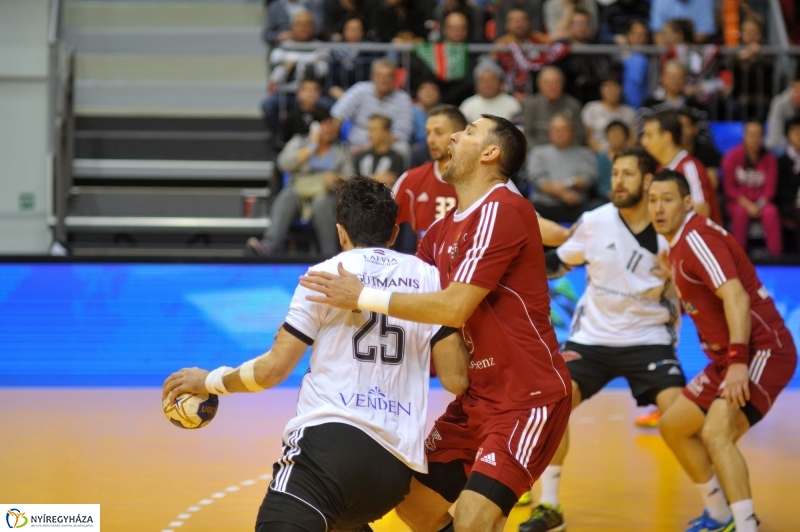 Magyarország-Lettország férfi kézilabda - fotó Szarka Lajos