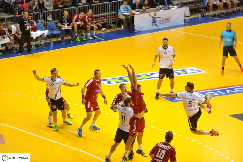 Magyarország-Lettország férfi kézilabda - fotó Szarka Lajos