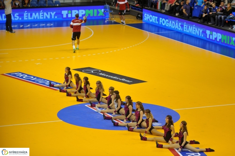 Magyarország-Lettország férfi kézilabda - fotó Szarka Lajos