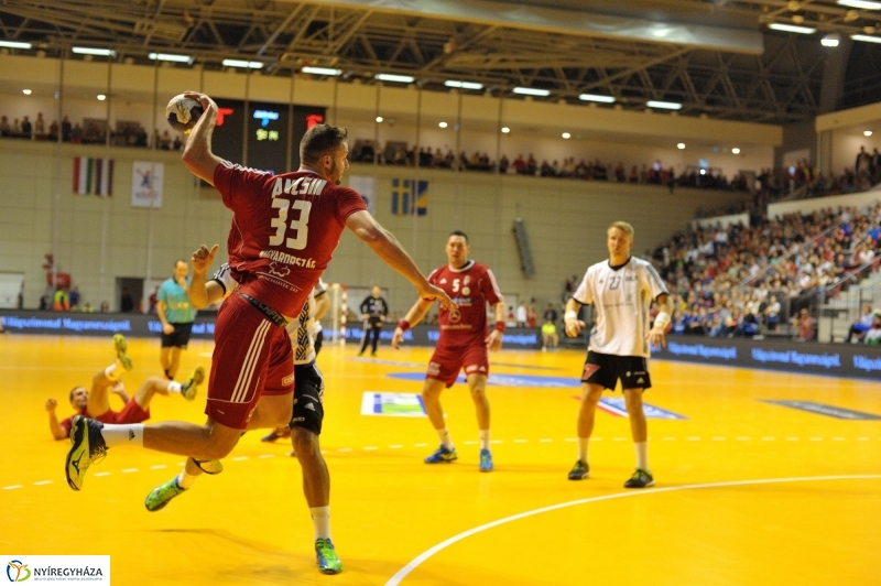 Magyarország-Lettország férfi kézilabda - fotó Szarka Lajos