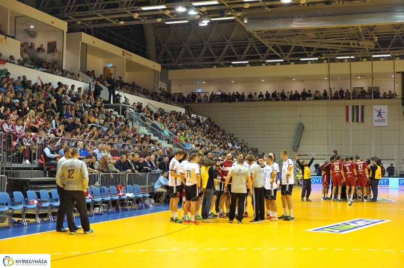 Magyarország-Lettország férfi kézilabda - fotó Szarka Lajos