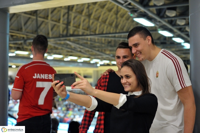 Magyarország-Lettország férfi kézilabda - fotó Szarka Lajos