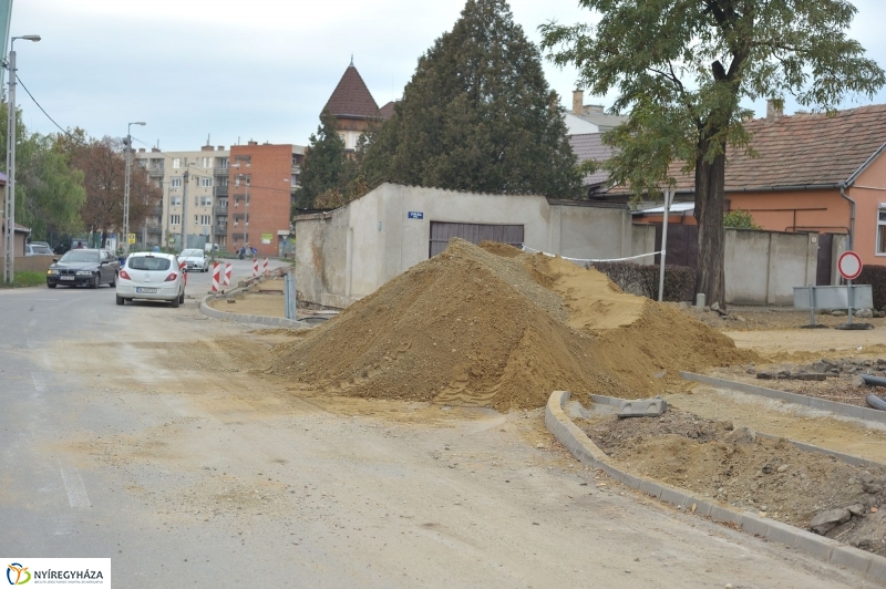Munkálatok a Kígyó utcán 5 - fotó Szarka Lajos