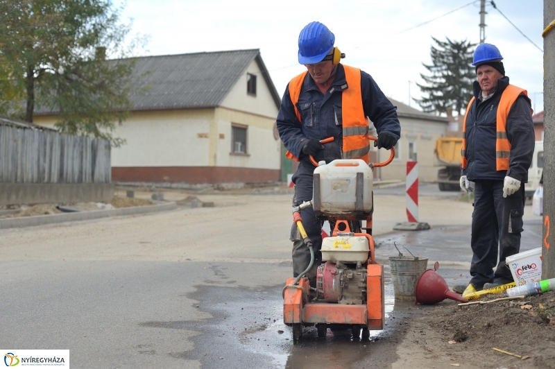 Munkálatok a Kígyó utcán 5 - fotó Szarka Lajos