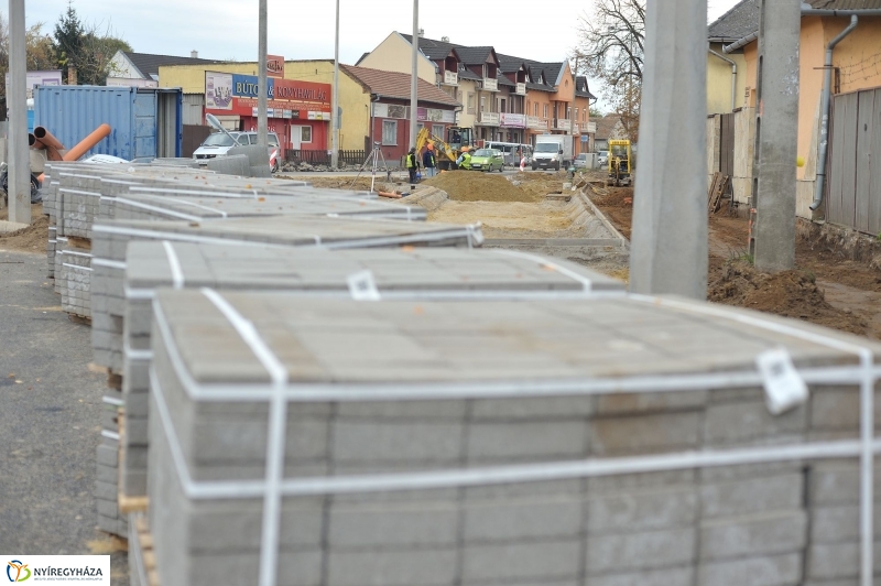 Munkálatok a Kígyó utcán 5 - fotó Szarka Lajos