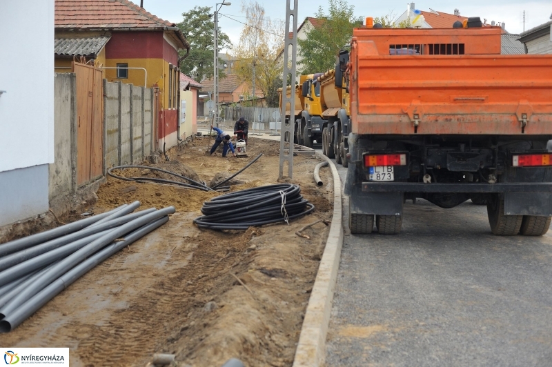 Munkálatok a Kígyó utcán 5 - fotó Szarka Lajos