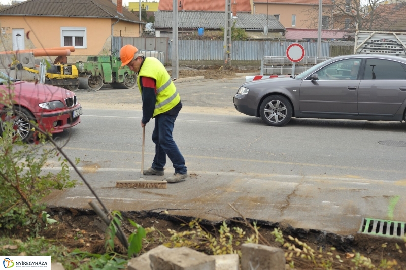 Munkálatok a Kígyó utcán 5 - fotó Szarka Lajos