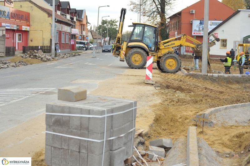 Munkálatok a Kígyó utcán 5 - fotó Szarka Lajos