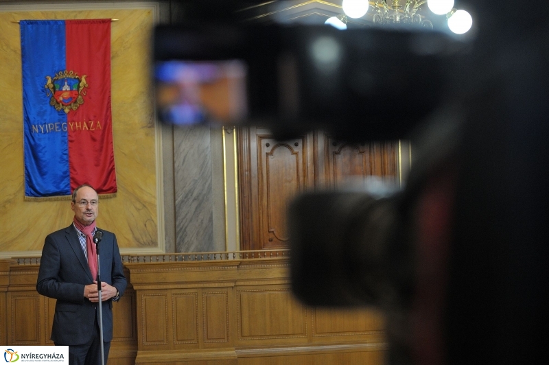 Osztrák nemzeti ünnep a Városházán - fotó Szarka Lajos