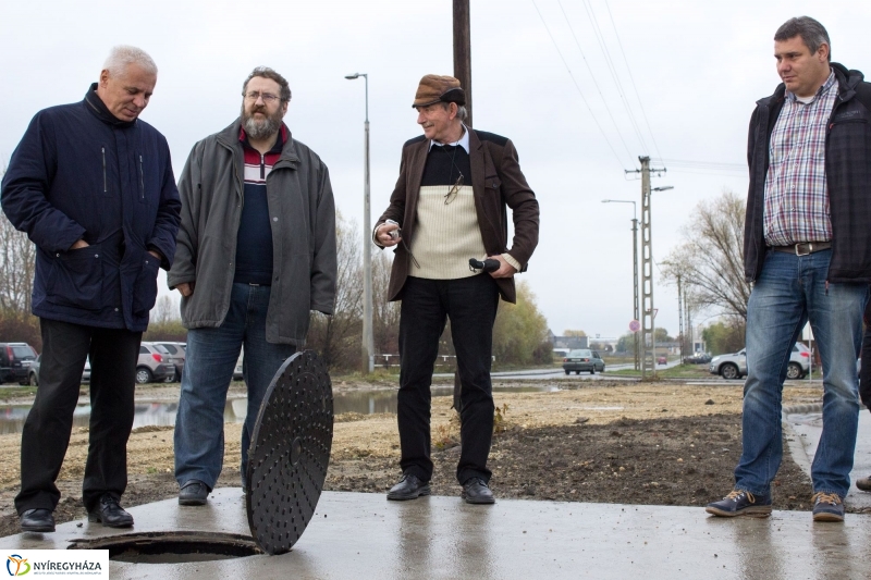 Helyszíni szemle a Tüzér utcán - fotó Szarka Lajos