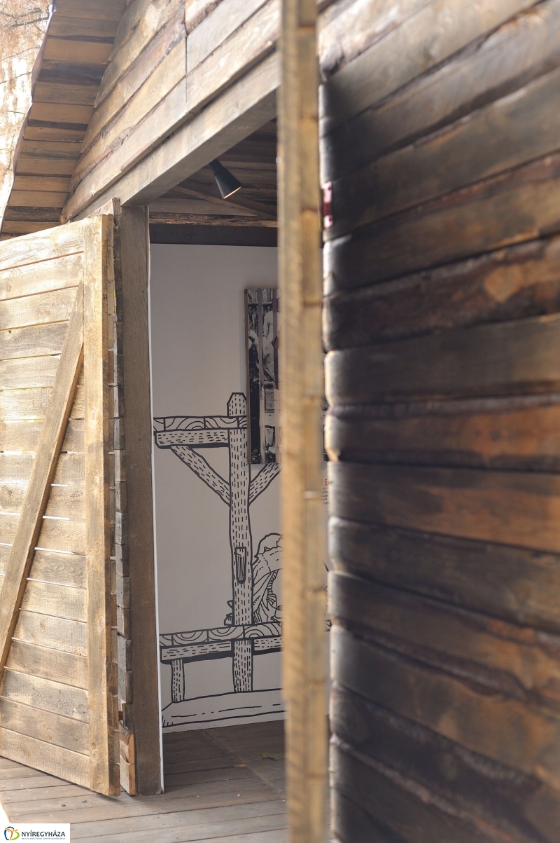 Barakk kiállítás Nyíregyházán - fotó Szarka Lajos