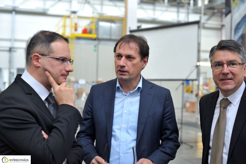 Gyárlátogatás az Electroluxnál - fotó Szarka Lajos