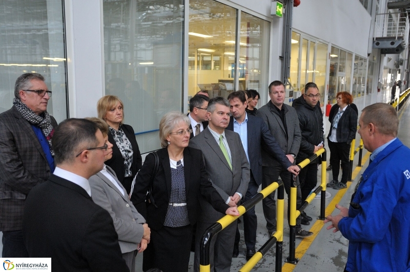 Gyárlátogatás az Electroluxnál - fotó Szarka Lajos