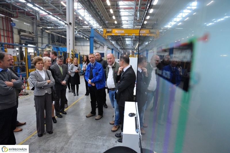 Gyárlátogatás az Electroluxnál - fotó Szarka Lajos