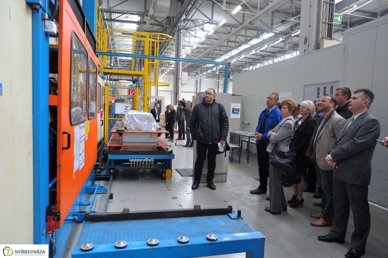 Gyárlátogatás az Electroluxnál - fotó Szarka Lajos