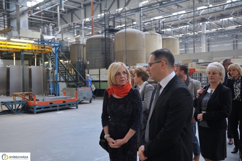 Gyárlátogatás az Electroluxnál - fotó Szarka Lajos